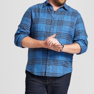 Men’s Blue Flannel